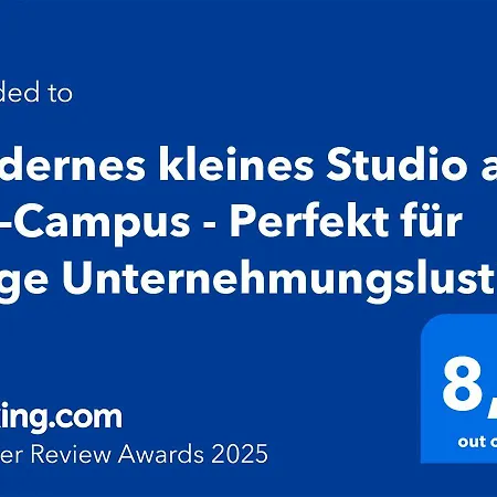 Appartamento Kleines Am Uni-campus - Perfekt Fuer Junge Unternehmungslustige